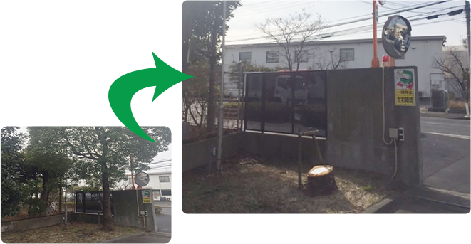 伐採工事